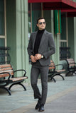 Retro Tweed Herringbone 2 Pieces Mens Suits 2785