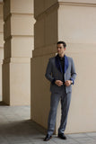 Shawl Collar Double-breasted 2 Pieces Men's Suits 2791