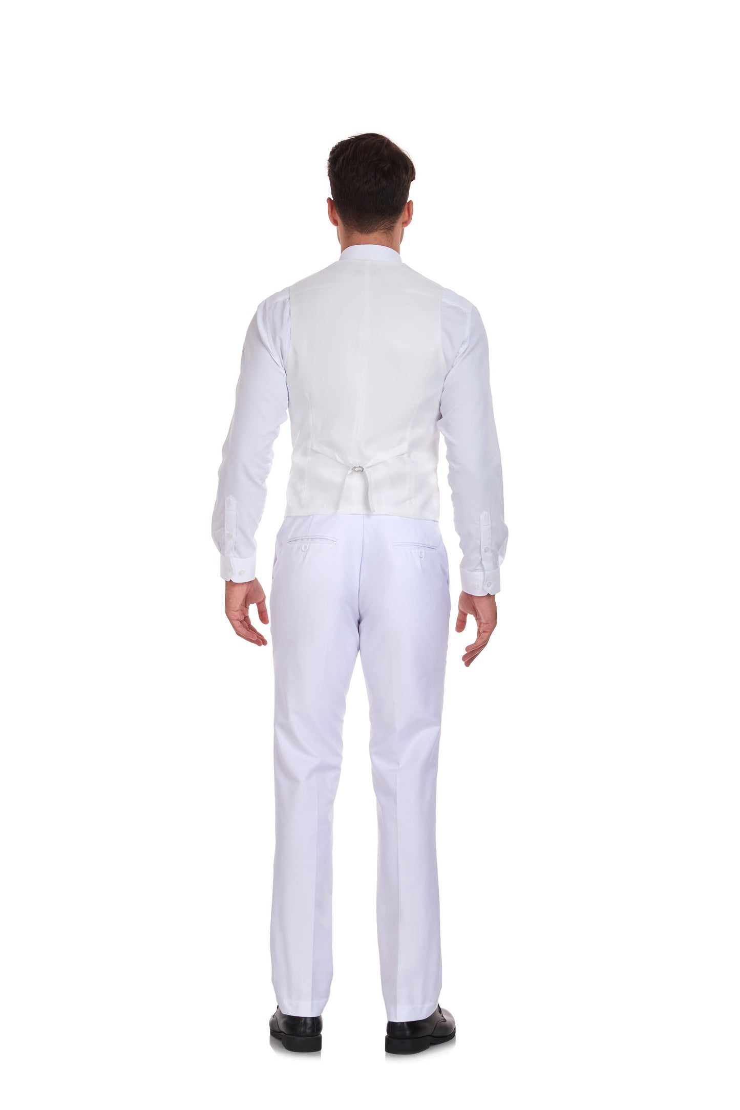 White Party Business Banquet 3 Piece Men Suits