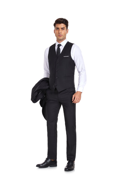 White Party Business Banquet 3 Piece Men Suits