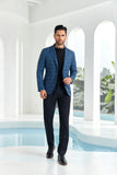 Designer Style New Men's Two Button Blazer - Wehilion.uk # # #