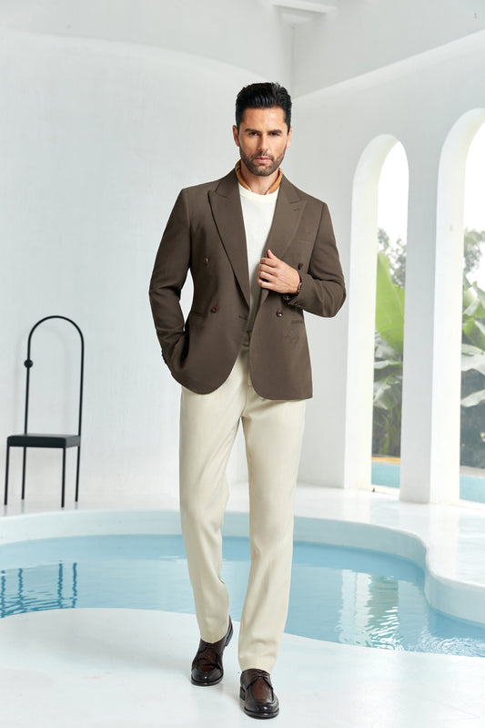 Designer Style New Men's Double Breasted Blazer - Wehilion.uk # # #