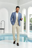 Designer Style New Men's Two Button Blazer - Wehilion.uk # # #