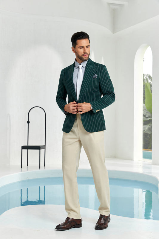 Designer Style New Men's One Button Blazer - Wehilion.uk # # #
