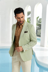 Designer Style New Men's Two Button Blazer - Wehilion.uk # # #