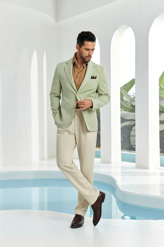Designer Style New Men's Two Button Blazer - Wehilion.uk # # #
