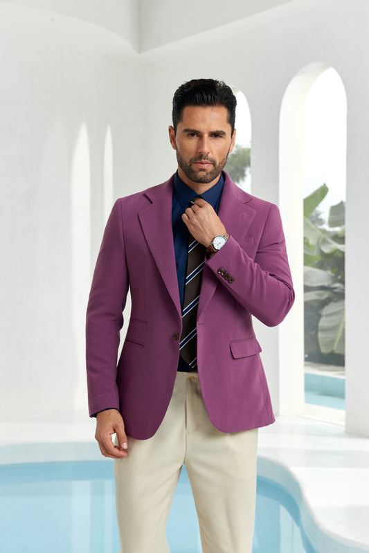 Designer Style New Men's One Button Blazer - Wehilion.uk # # #