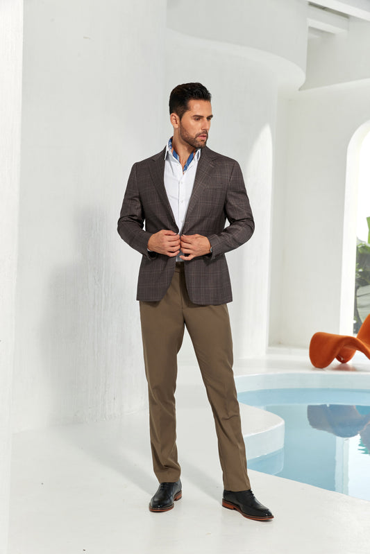 Designer Style New Men's Two Button Blazer - Wehilion.uk # # #
