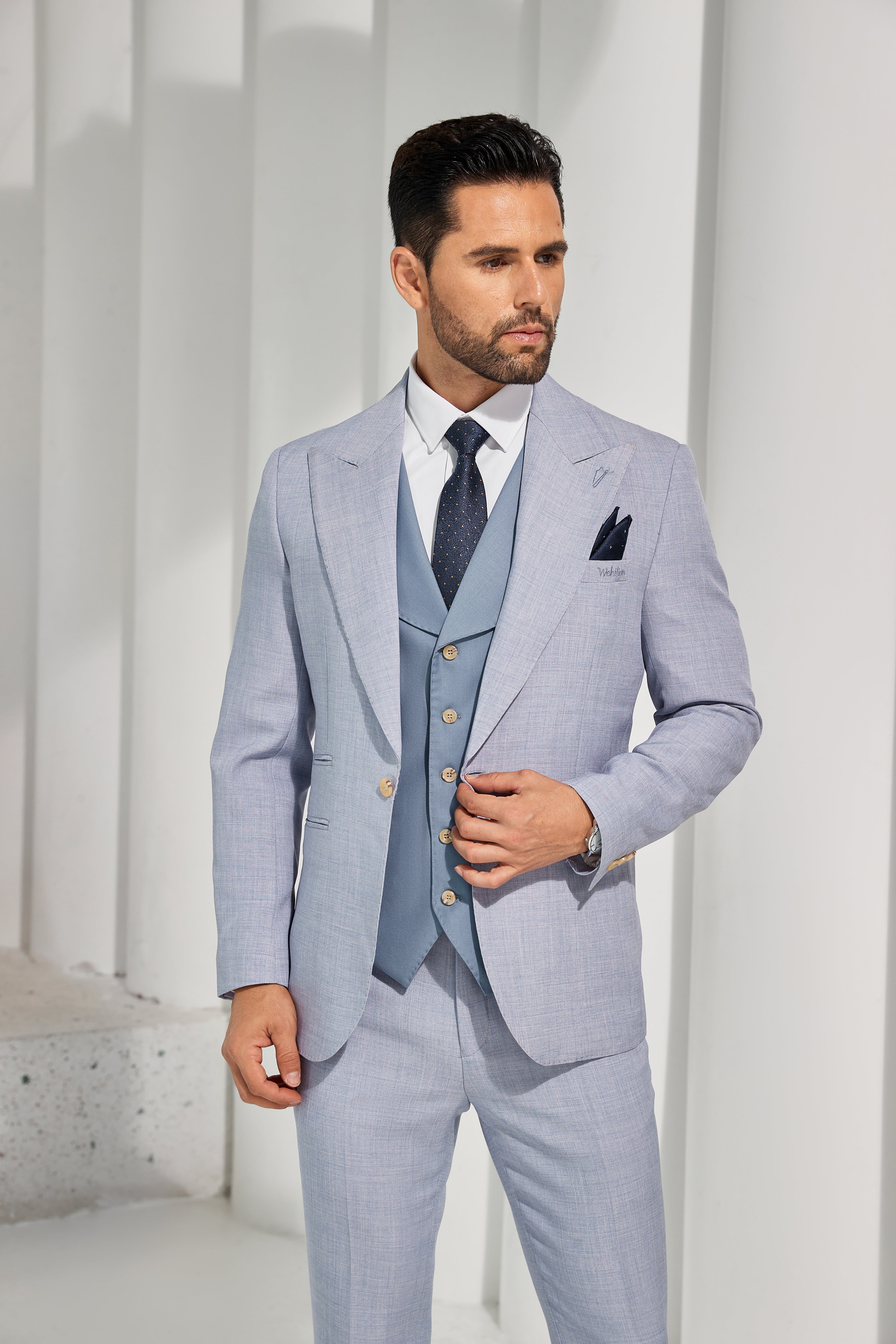 Designer Style New Summer 2 Pieces Men's Suits Jacket+Pants - Wehilion.uk # # #