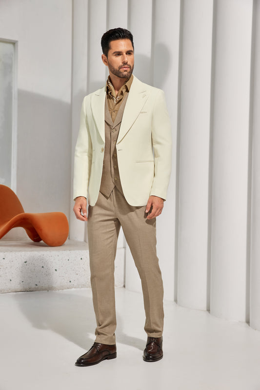 Designer Style New Men's One Button Blazer - Wehilion.uk # # #