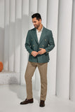 Designer Style New Men's Double Breasted Blazer - Wehilion.uk # # #