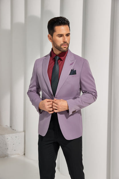 Designer Style New Men's Two Button Blazer - Wehilion.uk # # #