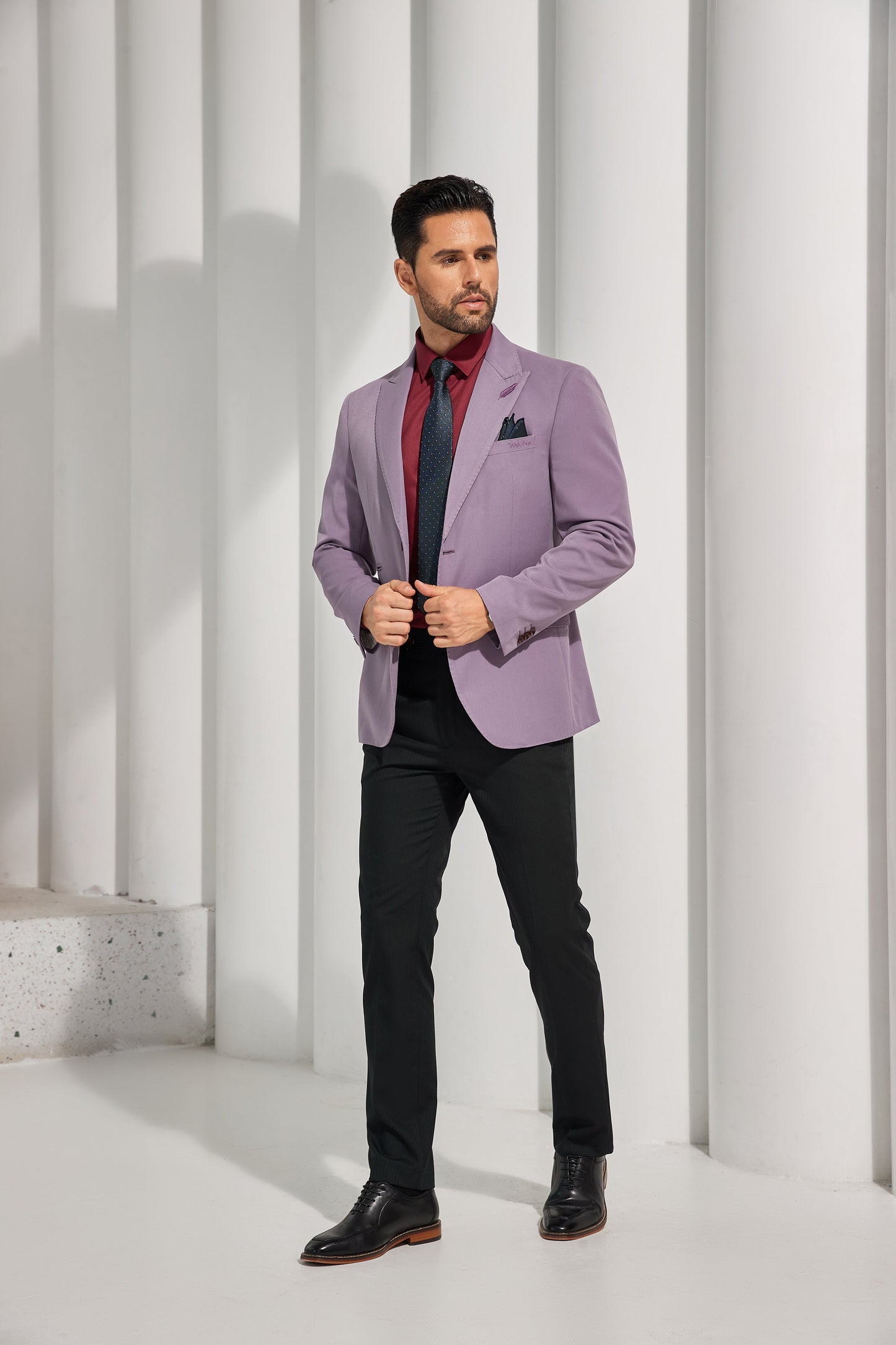 Designer Style New Men's Two Button Blazer - Wehilion.uk # # #