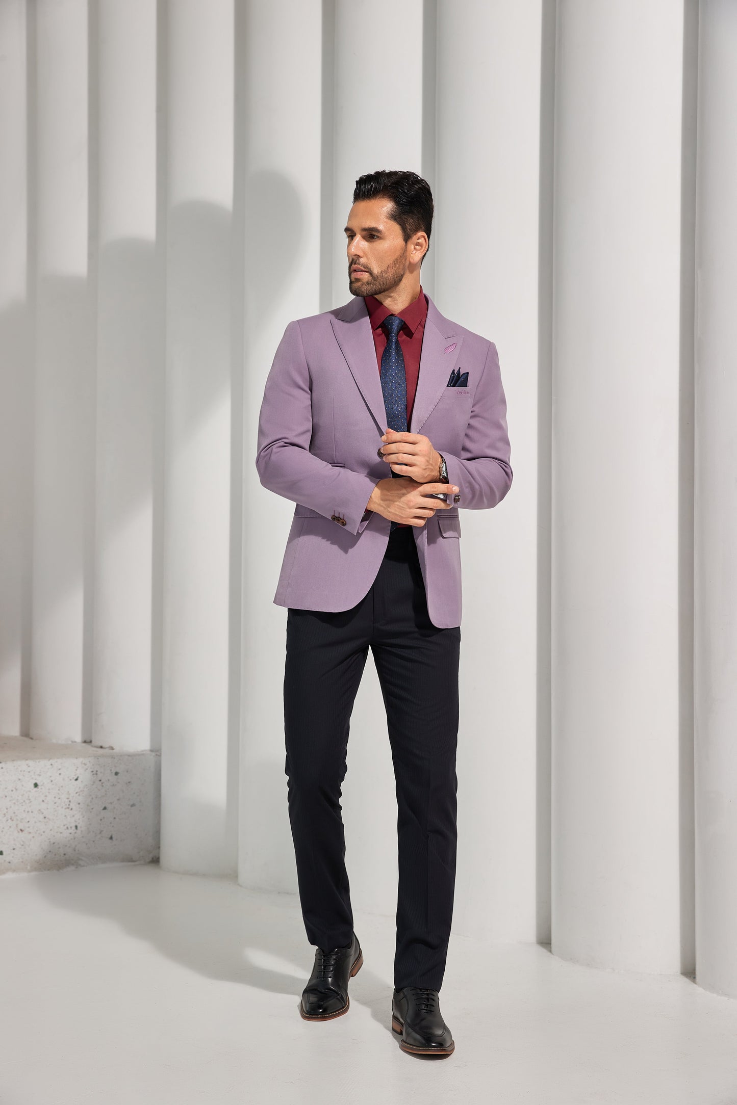 Designer Style New Men's Two Button Blazer - Wehilion.uk # # #