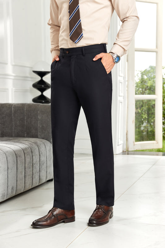 Navy Men's Pants for Party, Wedding and Business 2568