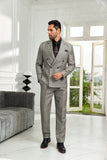Designer Style Unique Design 2 Pieces Men's Suits Jacket+Pants - Wehilion.uk # # #