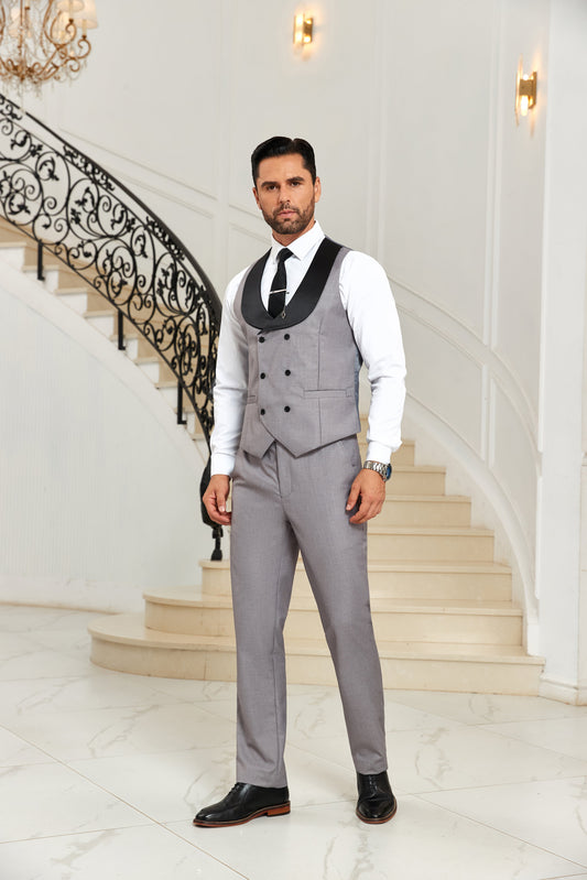 Designer Style Unique Design 2 Pieces Men's Suits Vest+Pants - Wehilion.uk # # #