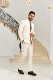 Designer Style Unique Design 2 Pieces Men's Suits Jacket+Pants - Wehilion.uk # # #