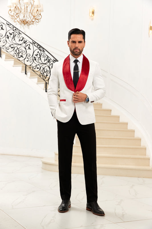 Designer New Style One Button Men's Blazer - Wehilion.uk # # #