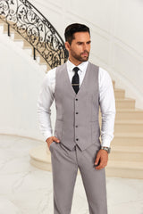 Designer Style Unique Design 2 Pieces Men's Suits Vest+Pants - Wehilion.uk # # #