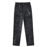 Black Unique Patterned Party 5 Piece Boys Suits