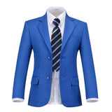 Royal Blue Formal Classic 5 Piece Kids Boys Suits