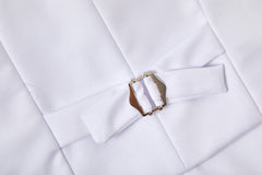 White Tuxedo 5 Piece Boys Suits