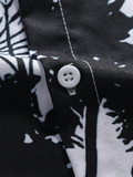 Men's Casual Shirt Daily Holiday Stand Collar Short Sleeve Shirt - Wehilion.uk # # #