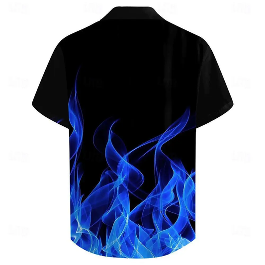 Graphic Tie Dye Casual Men's Shirt Daily Evening Party Vacation Summer Shirts - Wehilion.uk # # #
