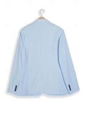 Men's Wedding Linen Beach Summer Single Breasted One-button 2 Piece Suits - Wehilion.uk # # #